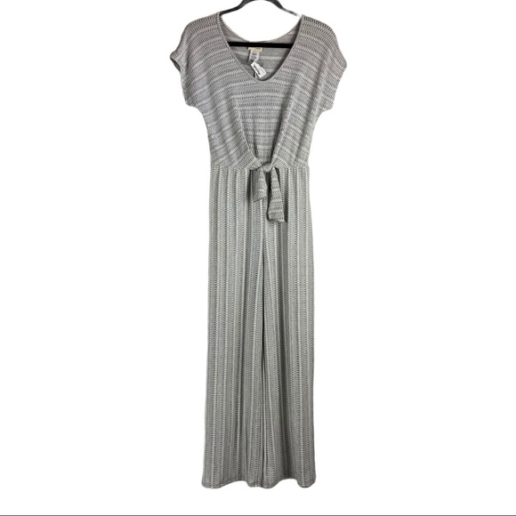 Caution To The Wind Pants - Caution To The Wind Knotted Jumpsuit Medium